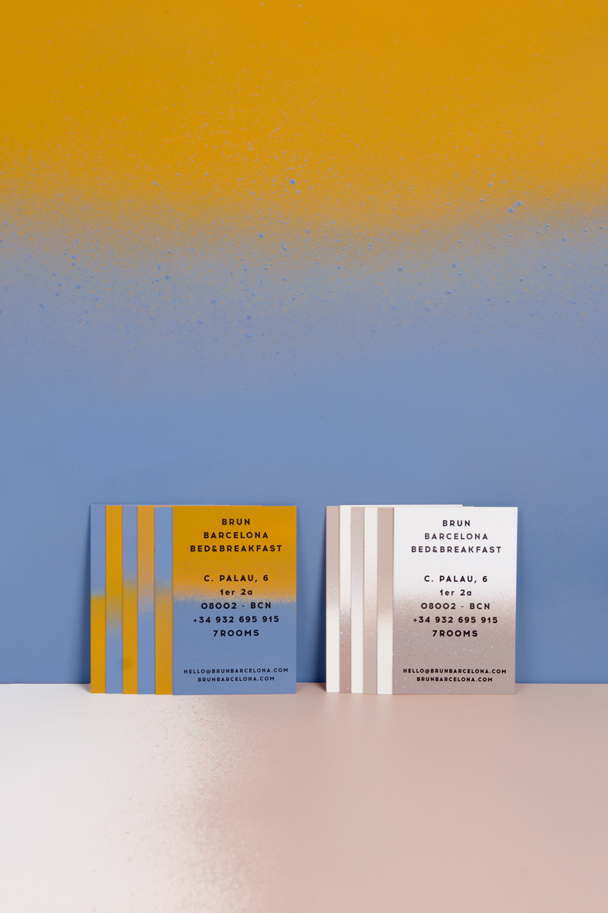 BRUN 
BARCELONA
BED&BREAKFAST
BRAND IDENTITY
2014