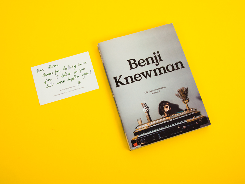 BENJI KNEWMAN 
BOOKAZINE
2015