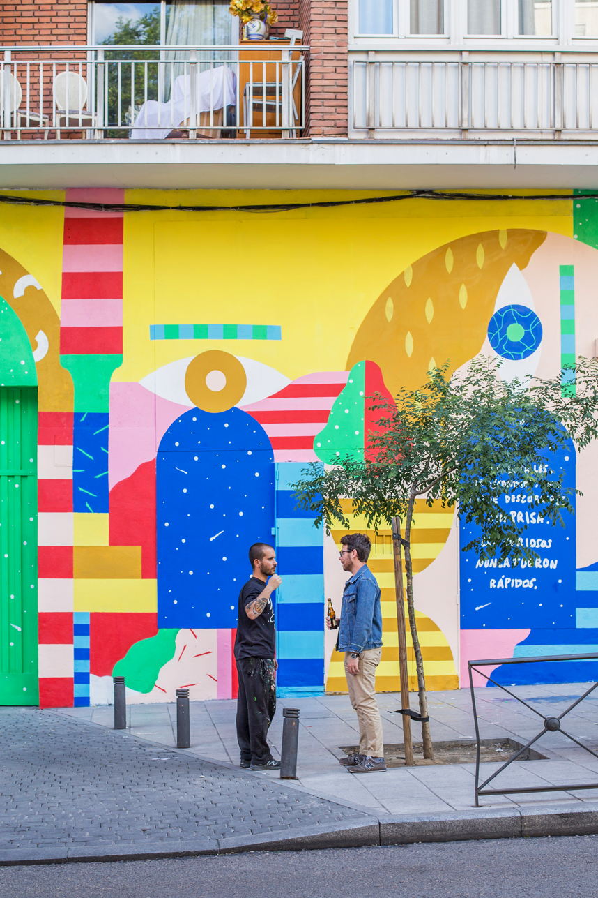 MURAL CERVEZAS ALHAMBRA
#CALLELAVAPIES
2017