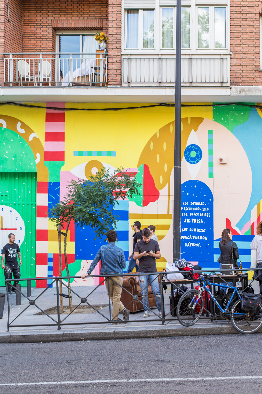 MURAL CERVEZAS ALHAMBRA
#CALLELAVAPIES
2017